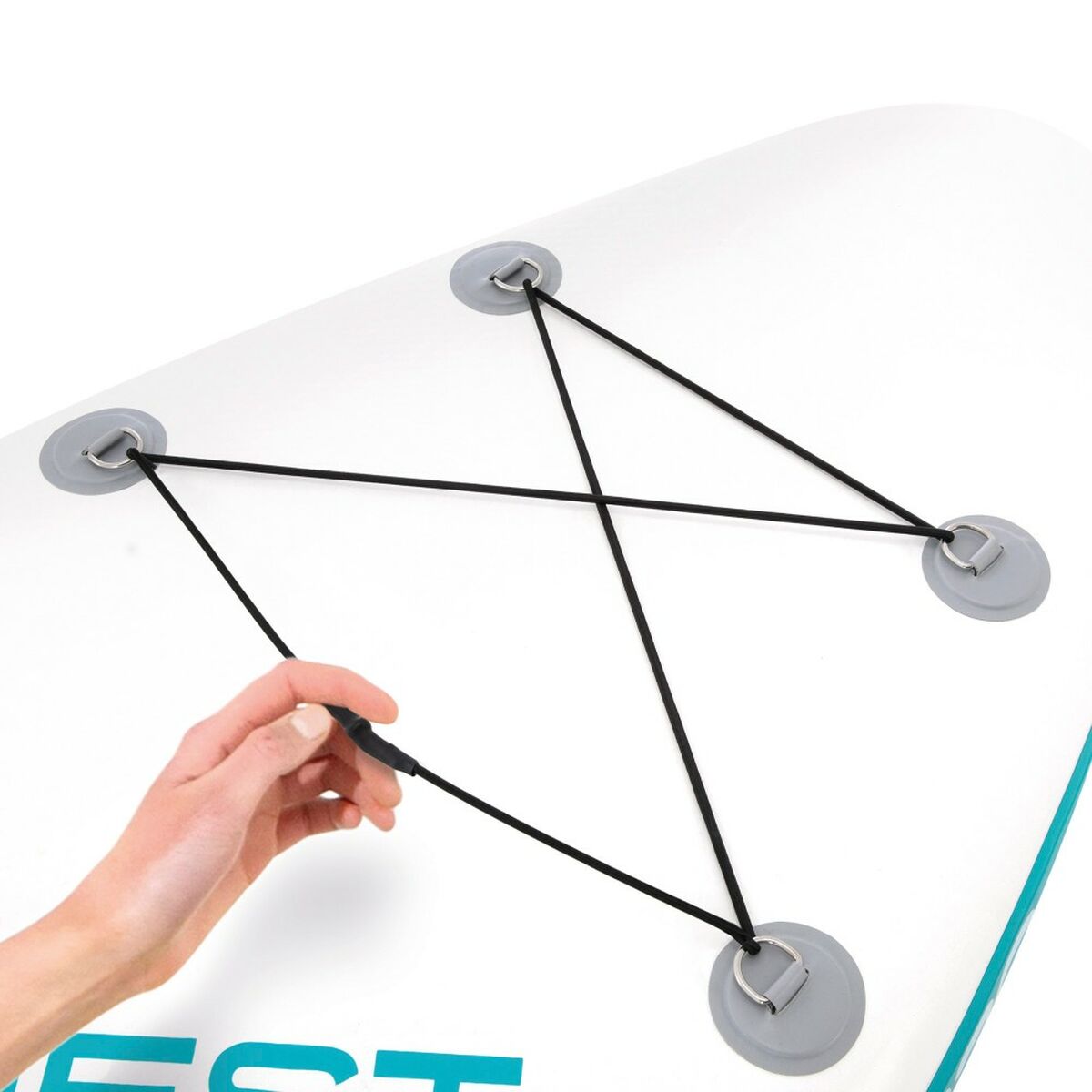 Inflatable Paddle Surf Board with Accessories Intex Aqua Quest 320 Sup