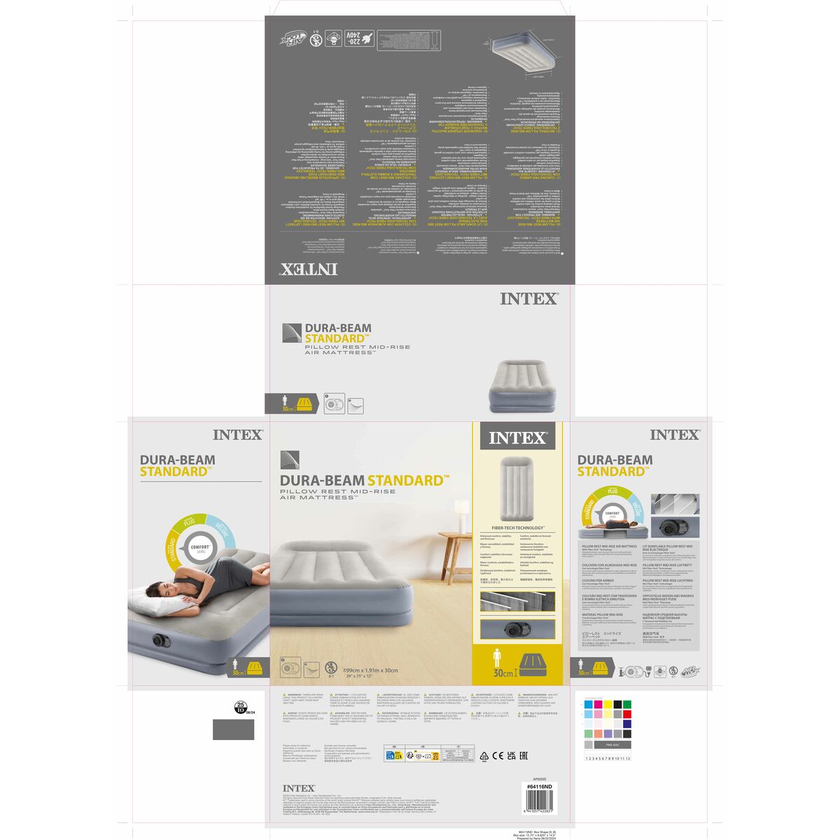 Air Bed Intex STANDARD 99 x 30 x 191 cm