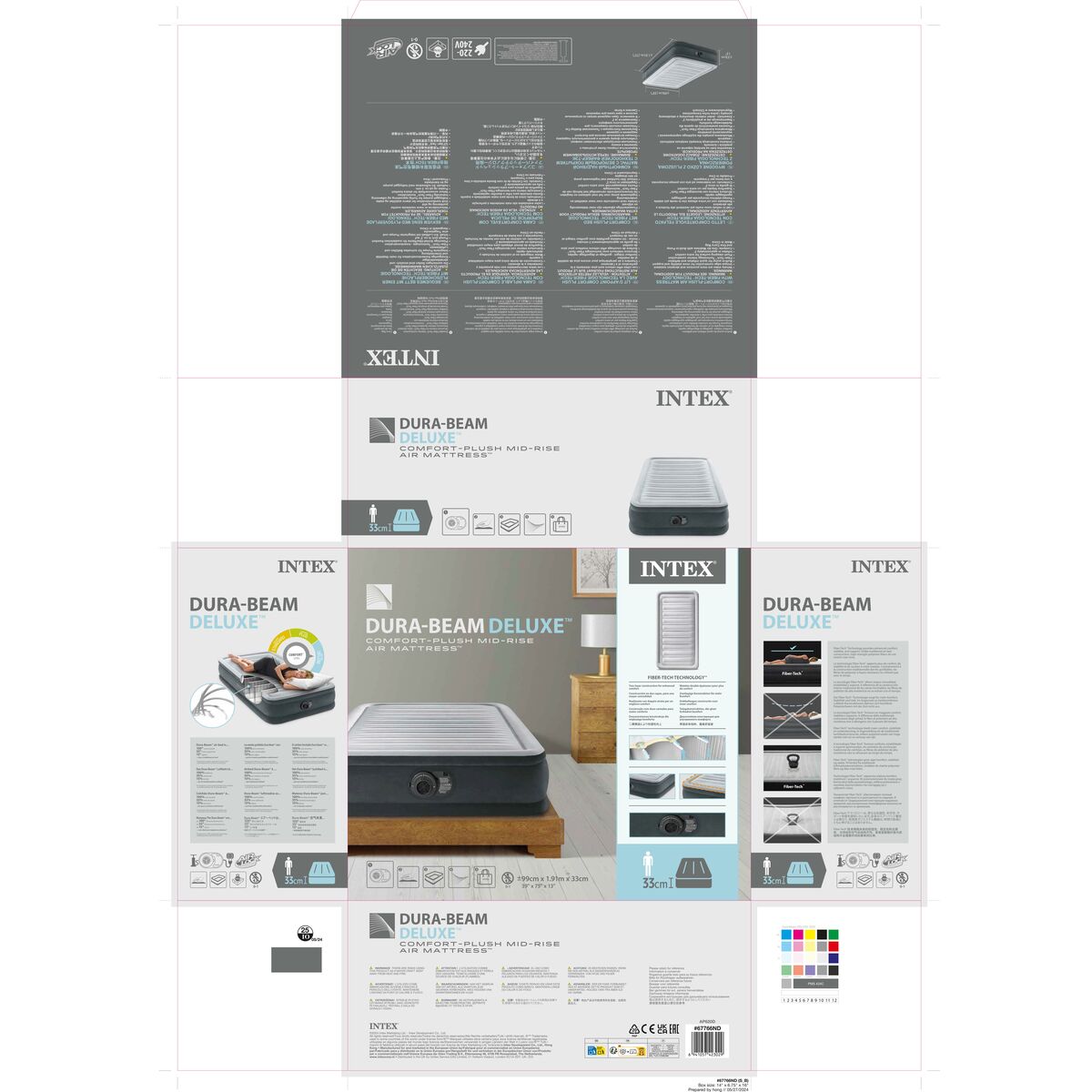 Inflatable Mattress Intex 99 x 33 x 191 cm