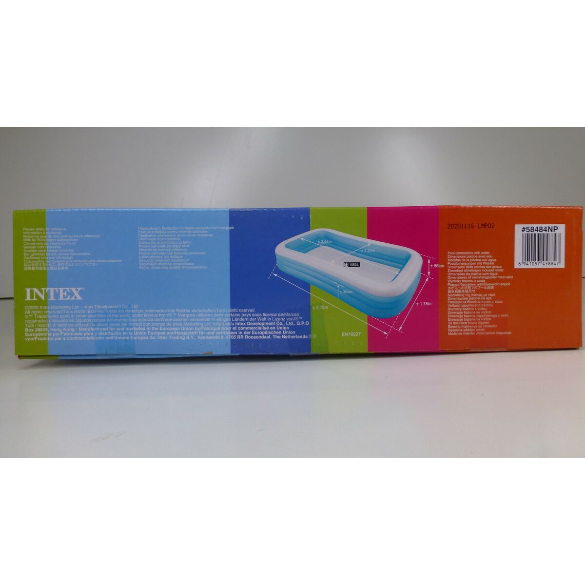 Inflatable pool Intex 58484 305 x 56 x 193 cm