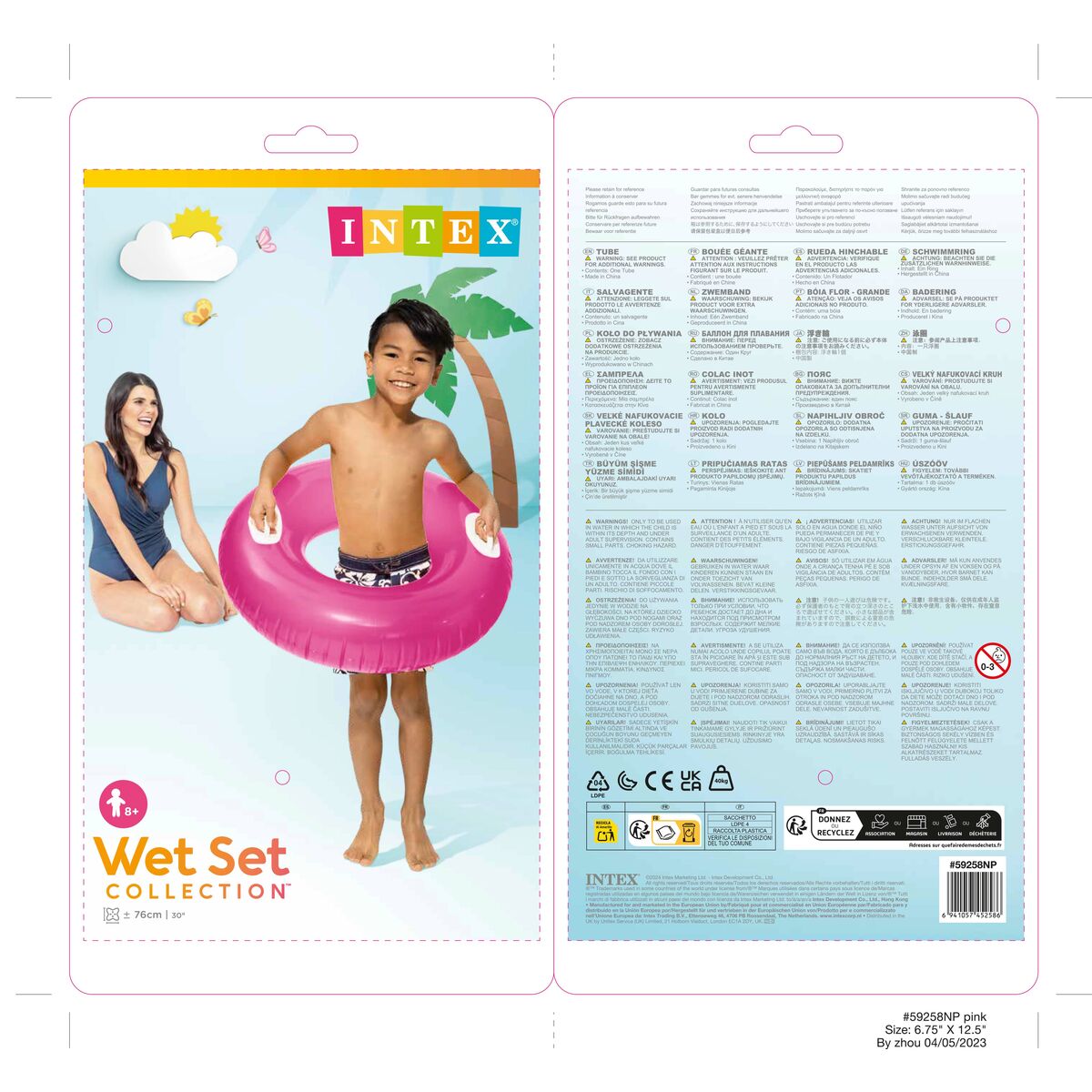 Float Intex Wheel (76 Cm)