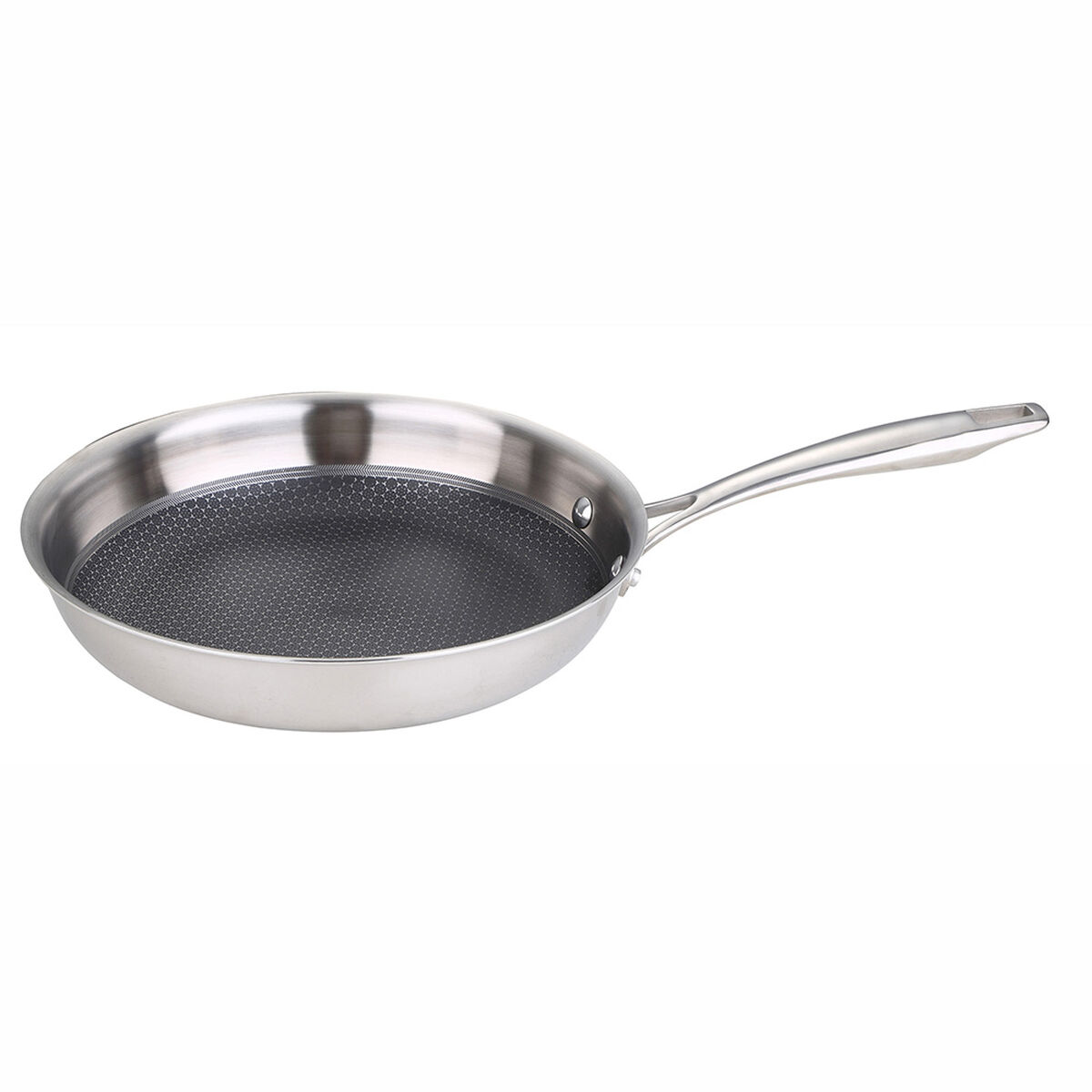 Pan Masterpro BGMP-1632 Ø 28 cm Silver Stainless steel Pan Masterpro BGMP-1632 Ø 28 cm Silver Stainless steel