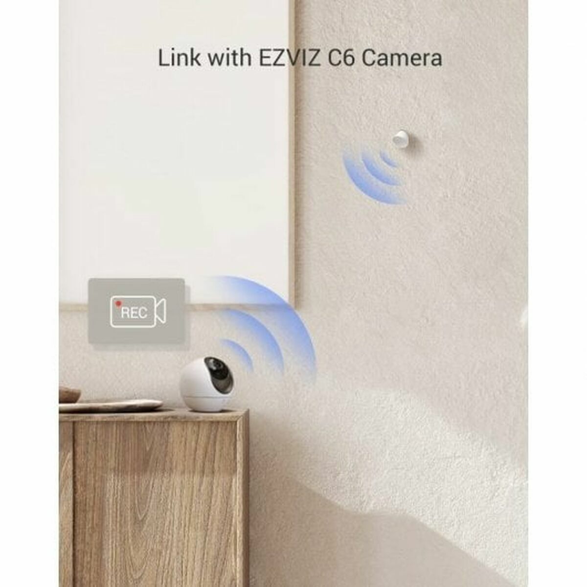Alarm System Ezviz CS-T1C-A0-BG Wall mounting Alarm System Ezviz CS-T1C-A0-BG Wall mounting