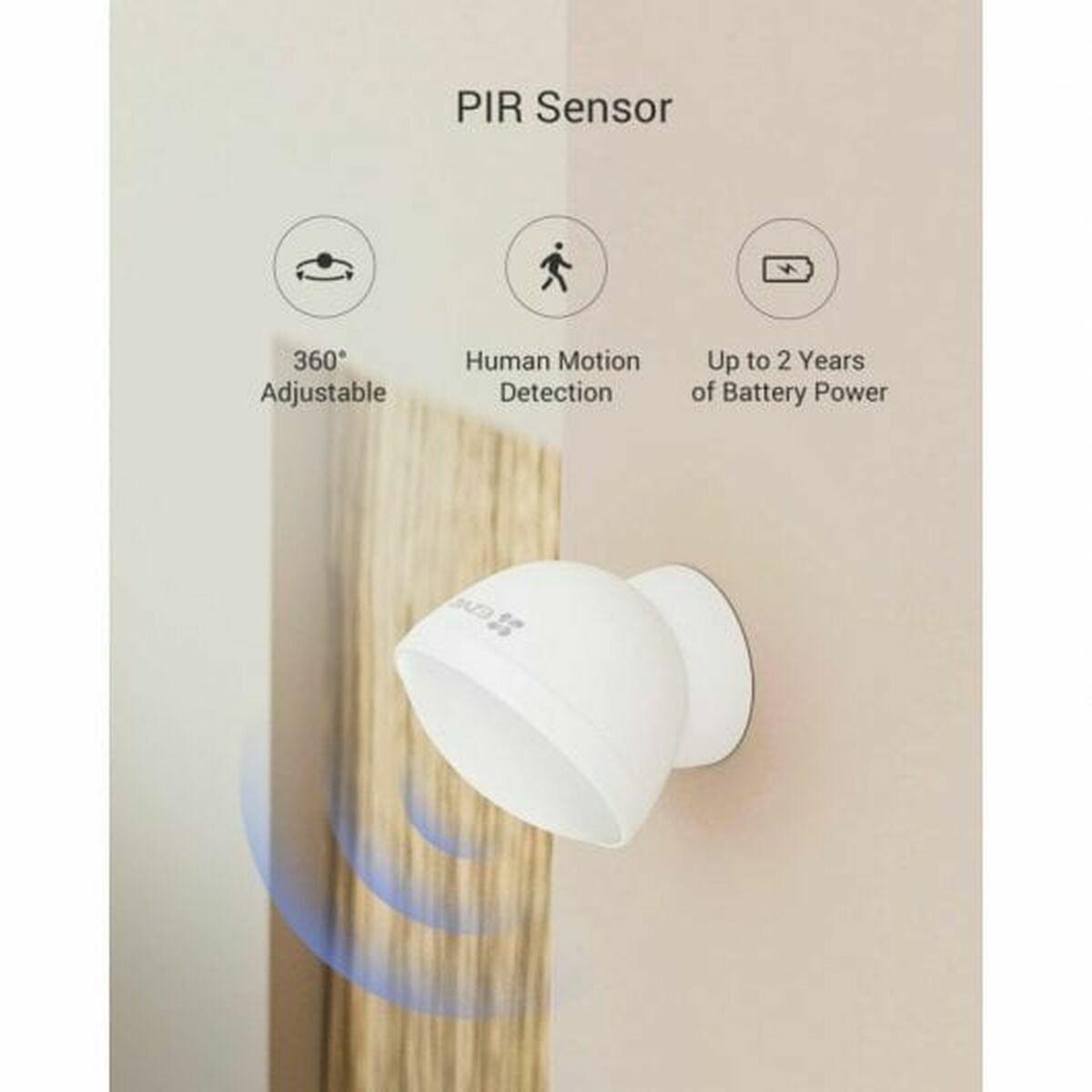 Alarm System Ezviz CS-T1C-A0-BG Wall mounting