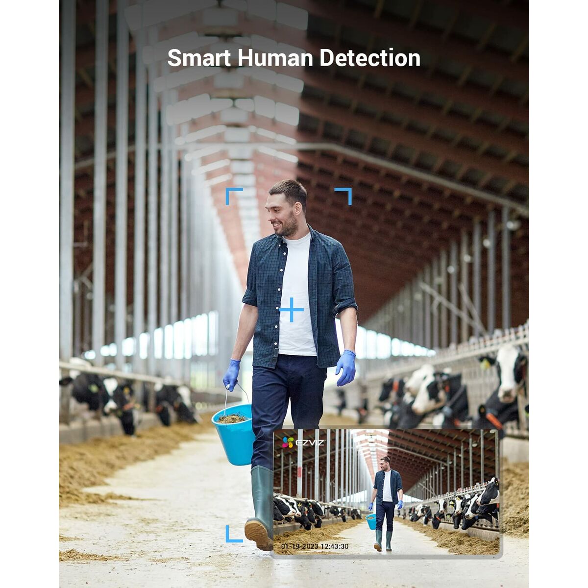 Surveillance Camcorder Ezviz CS-EB8 (3MP,4GA)