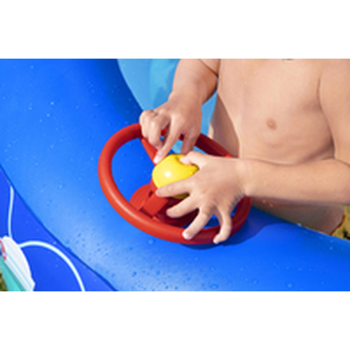 Inflatable Paddling Pool for Children Bestway Multicolour 213 x 155 x 132 cm 175 x 262 x 51 cm Ship