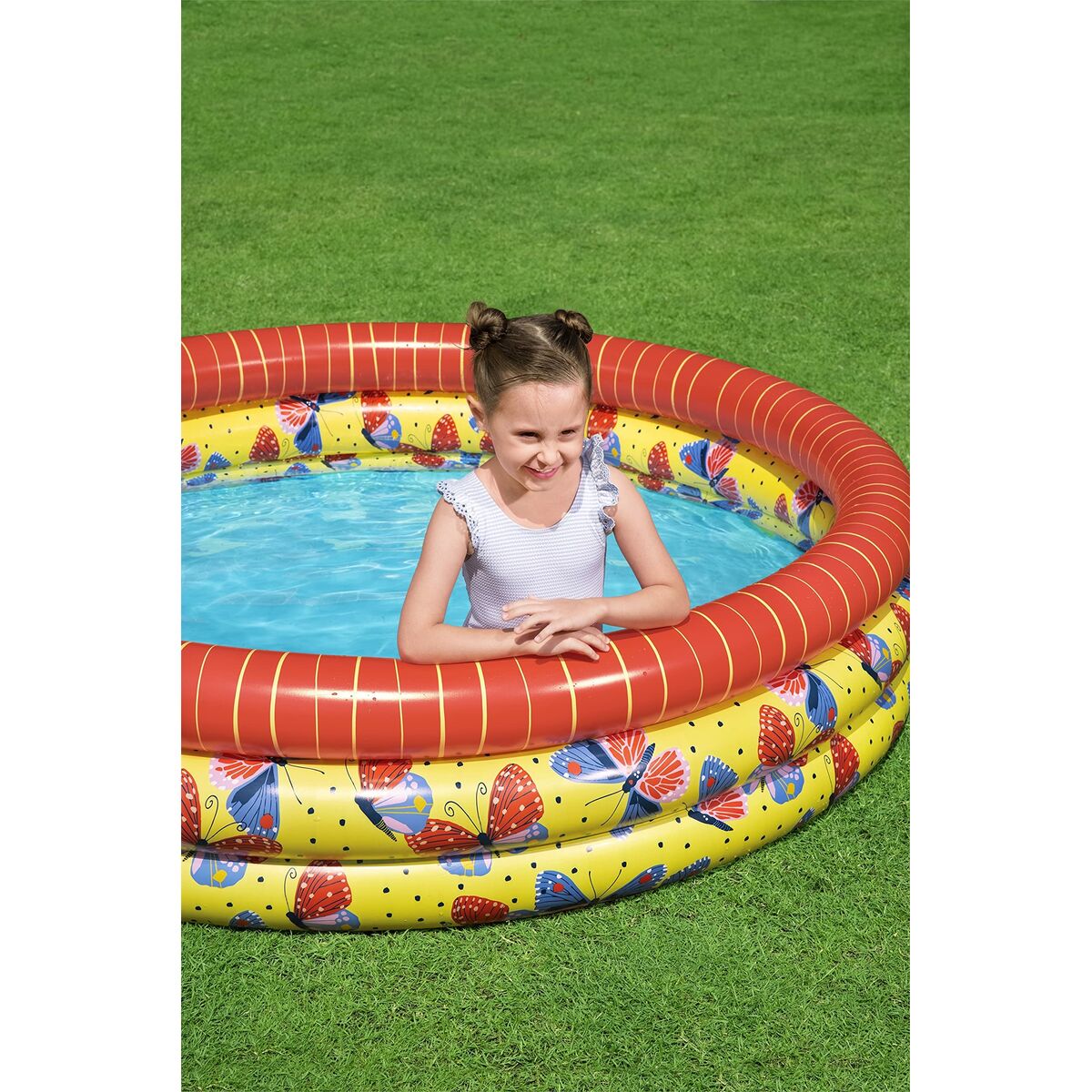 Inflatable Paddling Pool for Children Bestway Butterflies 168 x 38 cm