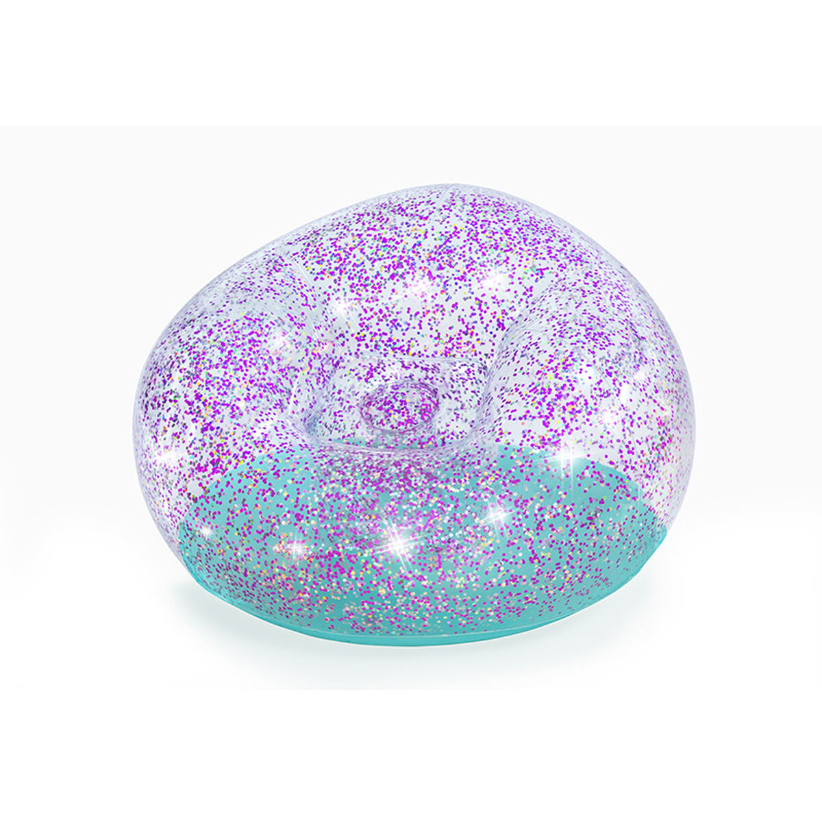 Inflatable Armchair Bestway Multicolour 114 x 112 x 66 cm 122 x 114 x 66 cm Glitter