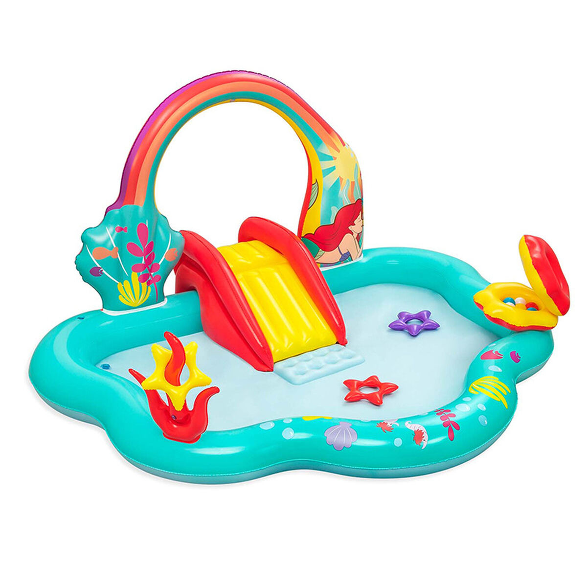 Children’s pool Bestway 221 x 193 x 117 cm Playground