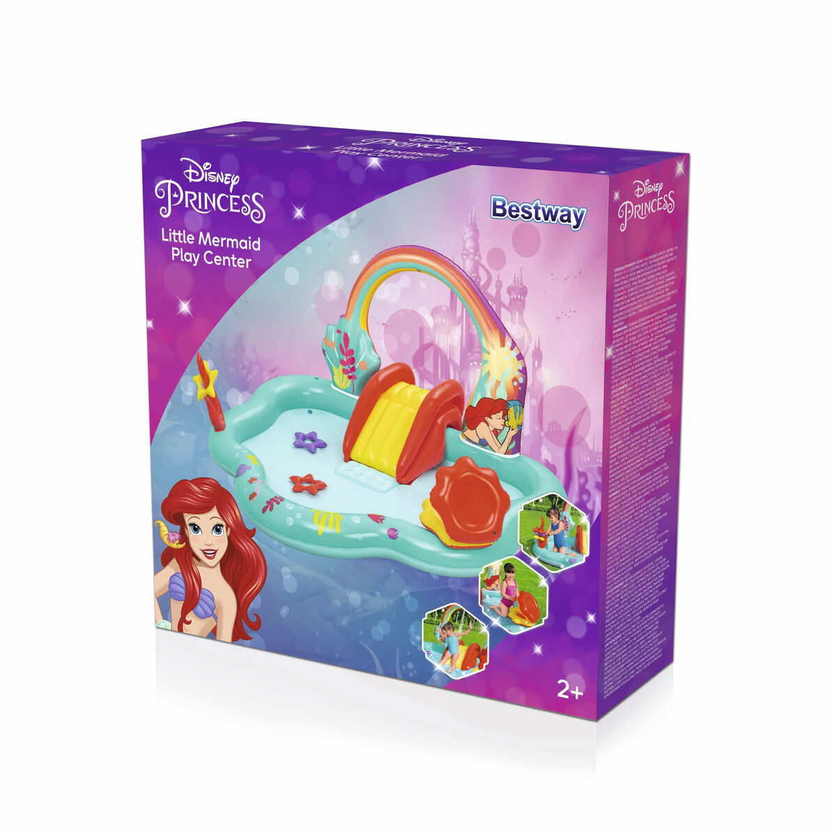 Children’s pool Bestway 221 x 193 x 117 cm Playground