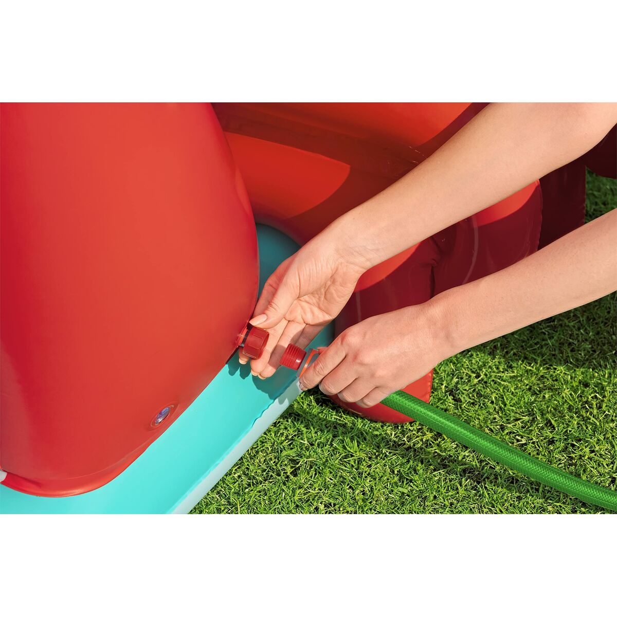 Children’s pool Bestway 221 x 193 x 117 cm Playground