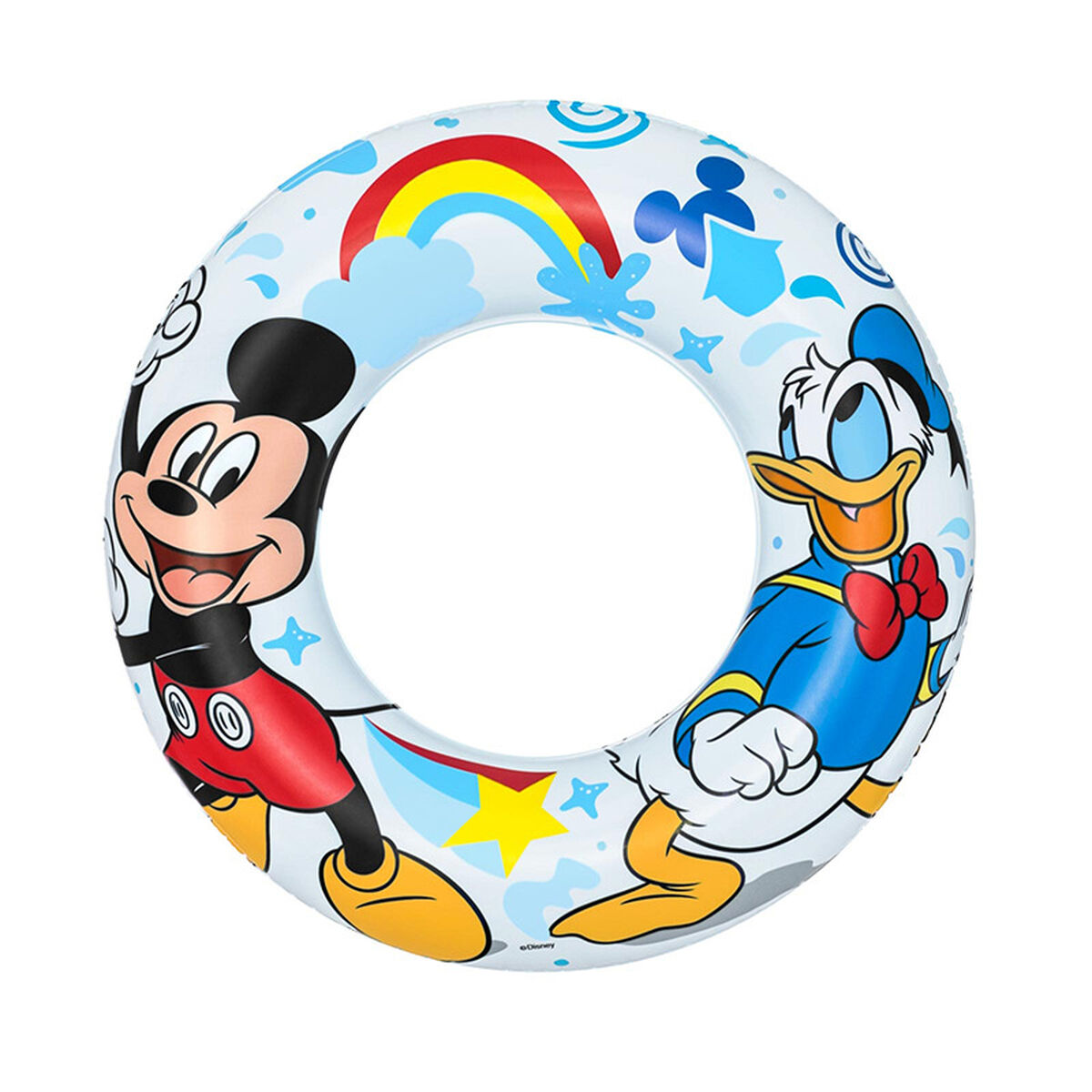 Inflatable Float Bestway Multicolour Mickey Mouse Ø 56 cm Inflatable Float Bestway Multicolour Mickey Mouse Ø 56 cm