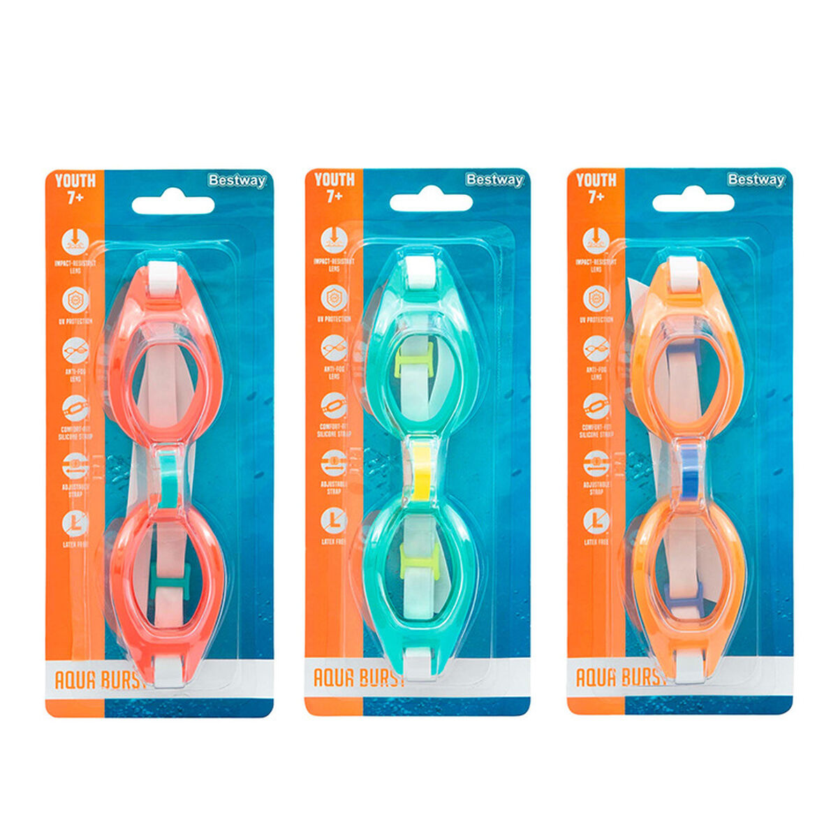Children’s Swimming Goggles Bestway Pink
