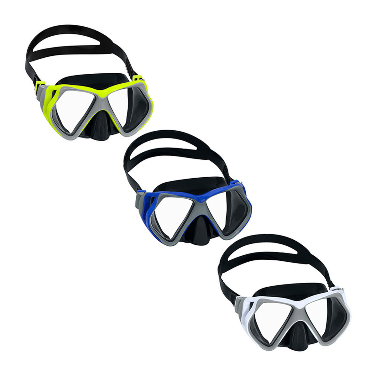 Diving mask Bestway Adult (1 Unit) Diving mask Bestway Adult (1 Unit)