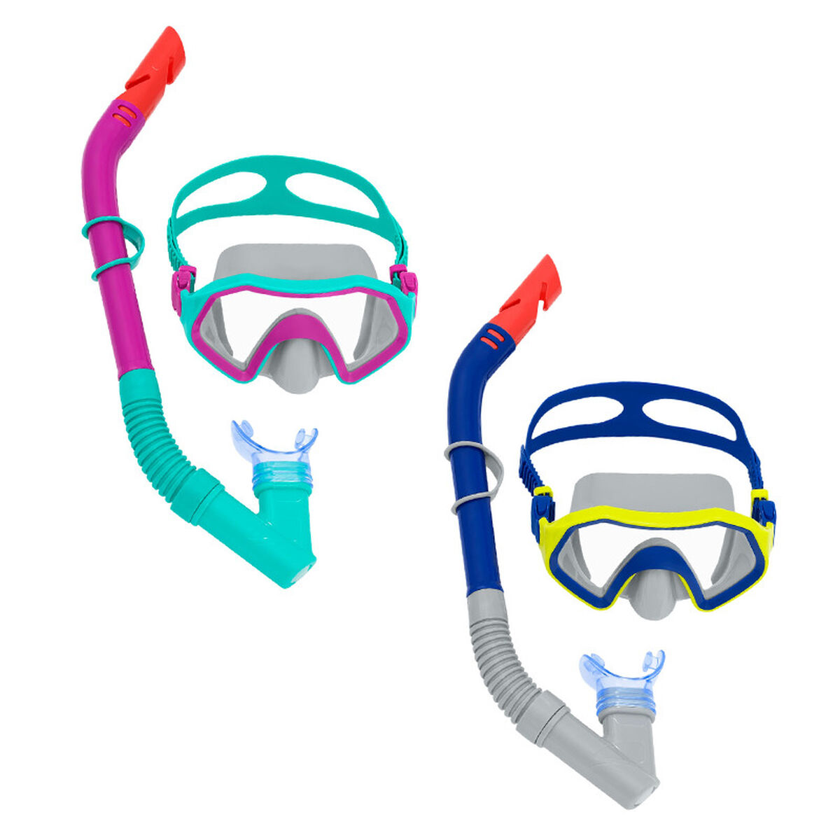 Snorkel Goggles and Tube for Children Bestway (1 Unit) Snorkel Goggles and Tube for Children Bestway (1 Unit)