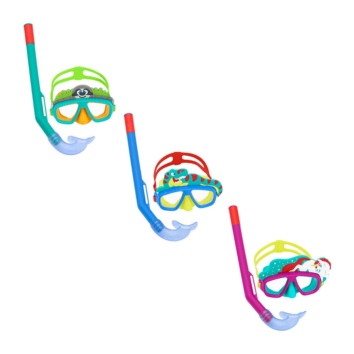 Snorkel Goggles and Tube for Children Bestway (1 Unit) Snorkel Goggles and Tube for Children Bestway (1 Unit)
