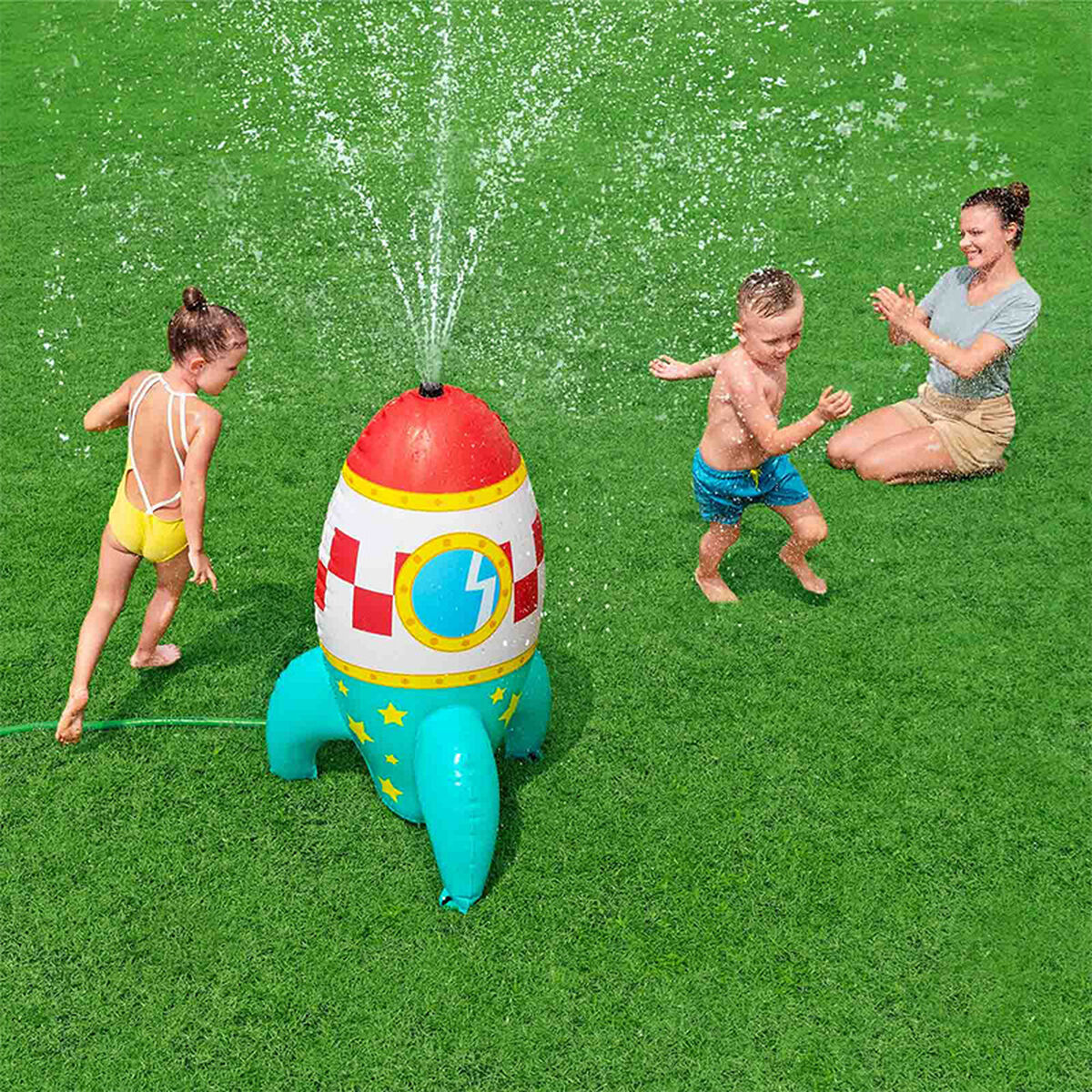 Water Sprinkler and Sprayer Toy Bestway Plastic 64 x 61 x 102 cm 61 x 64 x 102 cm Spaceship