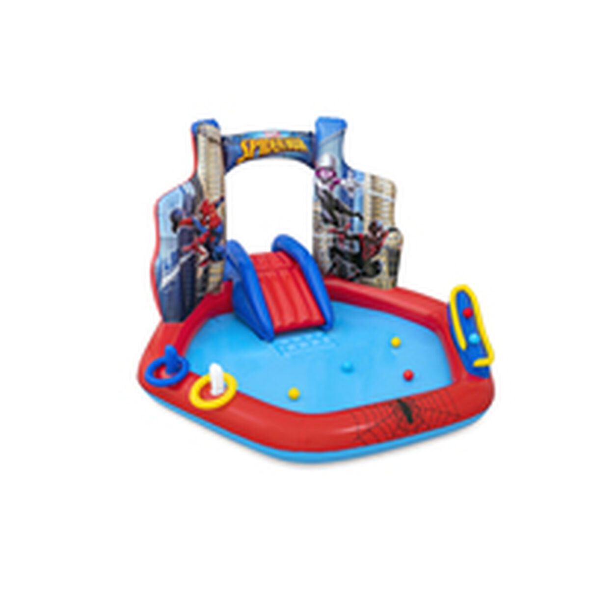 Children’s pool Bestway Spiderman 211 x 206 x 127 cm Playground