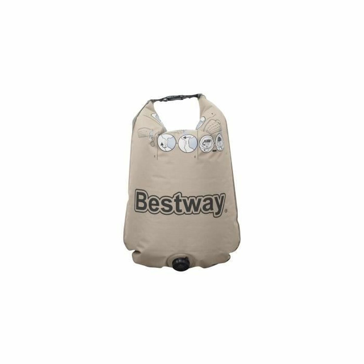 Air Bed Bestway Roll & Relax 67703 203 x 152 x 22 cm 203 x 183 x 22 cm