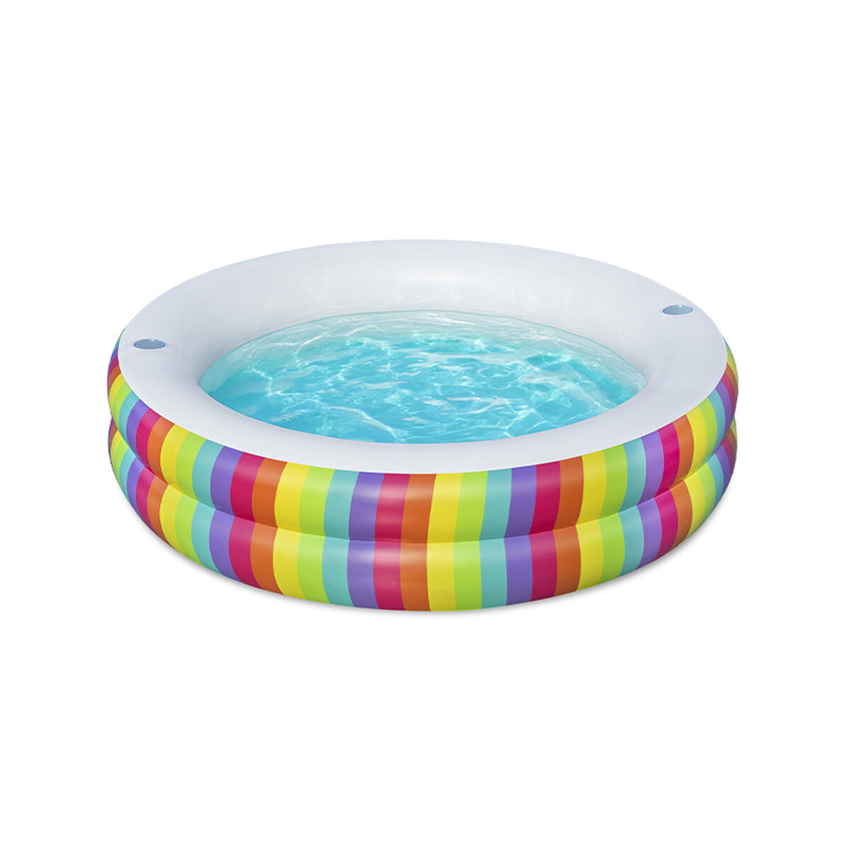 Inflatable Paddling Pool for Children Bestway Rainbow 206 x 206 x 51 cm Inflatable Paddling Pool for Children Bestway Rainbow 206 x 206 x 51 cm