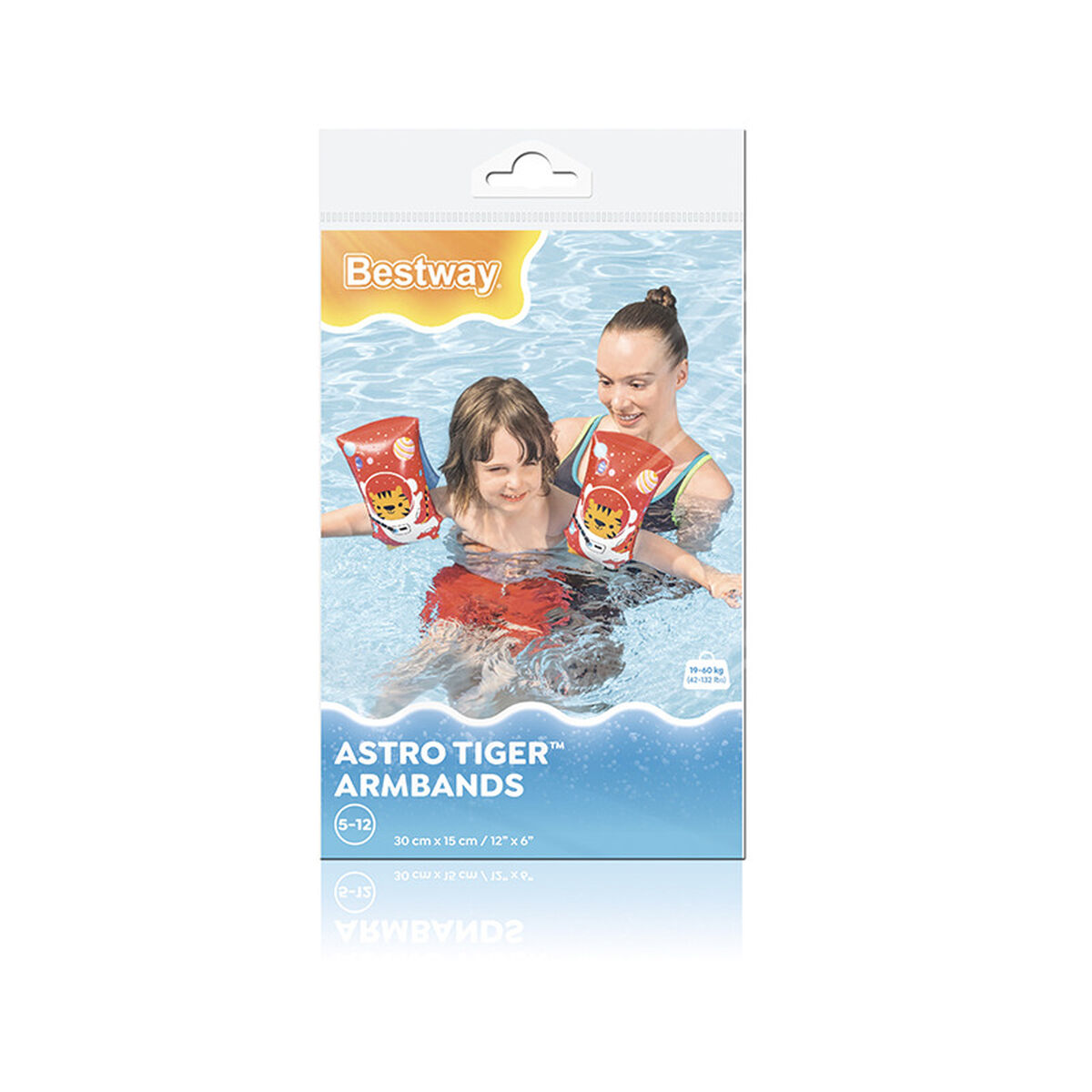 Sleeves Bestway Red Multicolour 30 x 15 cm (1 Unit)