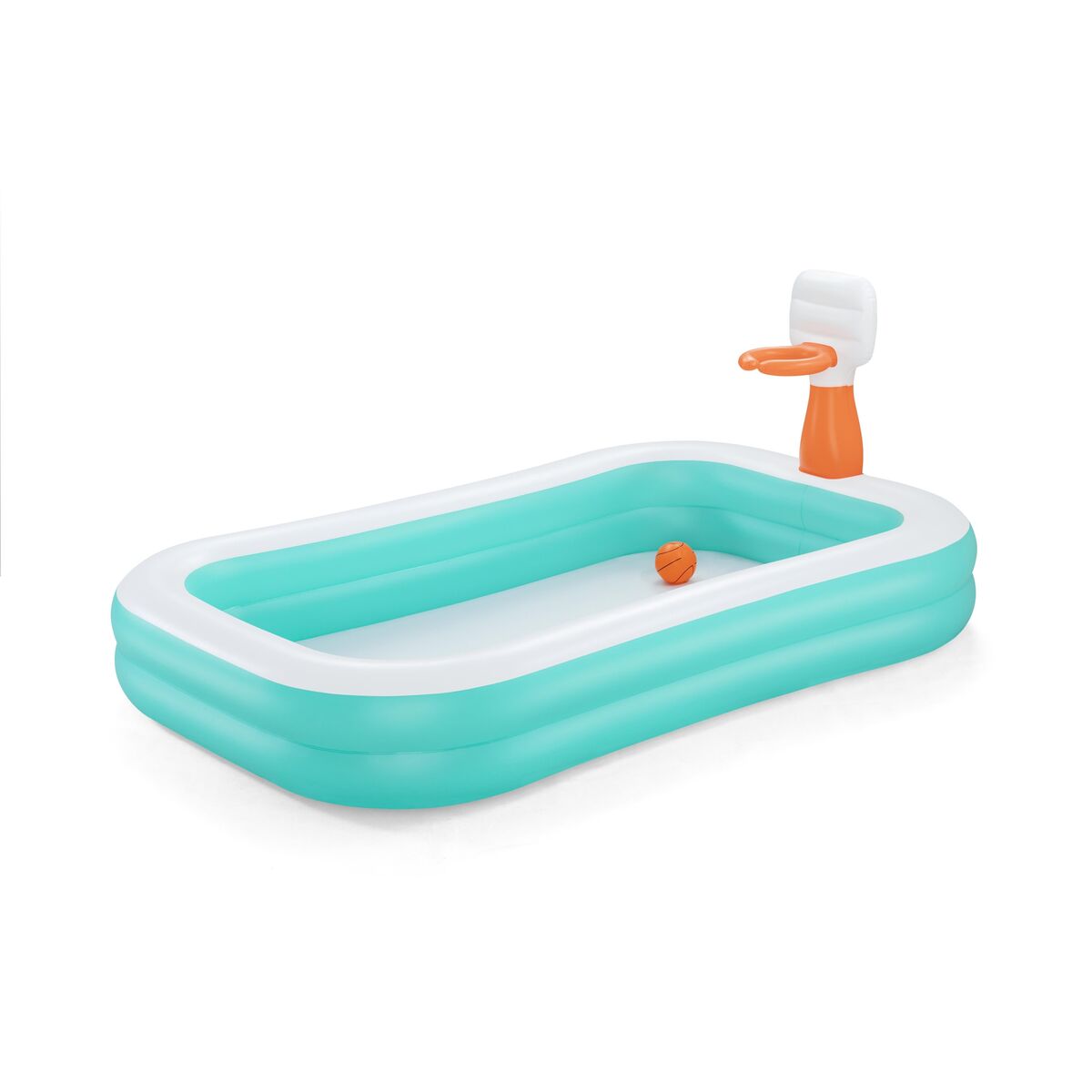 Bestway Inflatable Kids Pool Basketball Game 251x168x102 cm +3 Years Garden 54445 Bestway Inflatable Kids Pool Basketball Game 251x168x102 cm +3 Years Garden 54445
