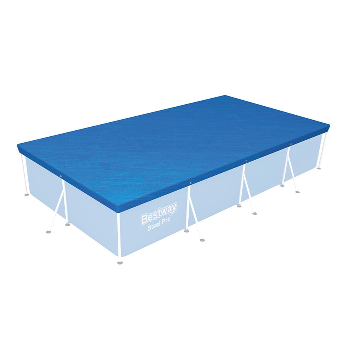 Swimming Pool Cover Bestway Blue 410 x 226 cm Swimming Pool Cover Bestway Blue 410 x 226 cm