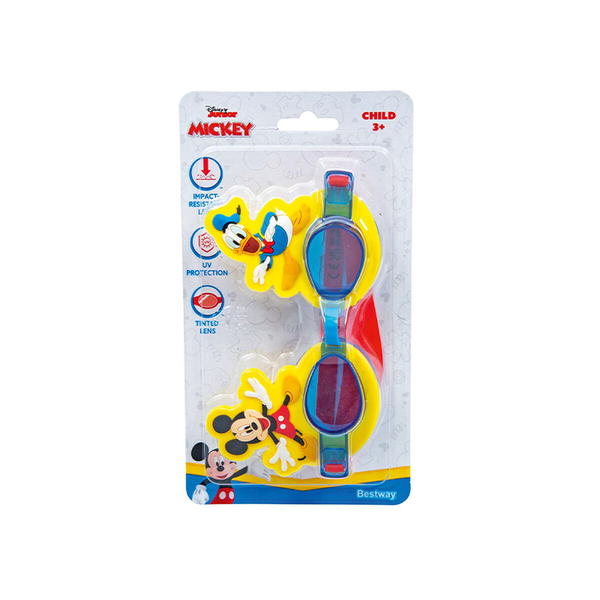 Children’s Swimming Goggles Bestway Yellow Mickey Mouse (1 Unit)