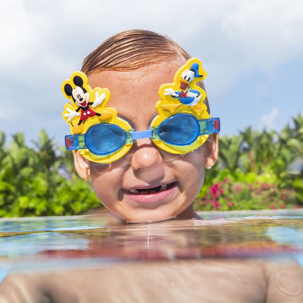 Children’s Swimming Goggles Bestway Yellow Mickey Mouse (1 Unit)