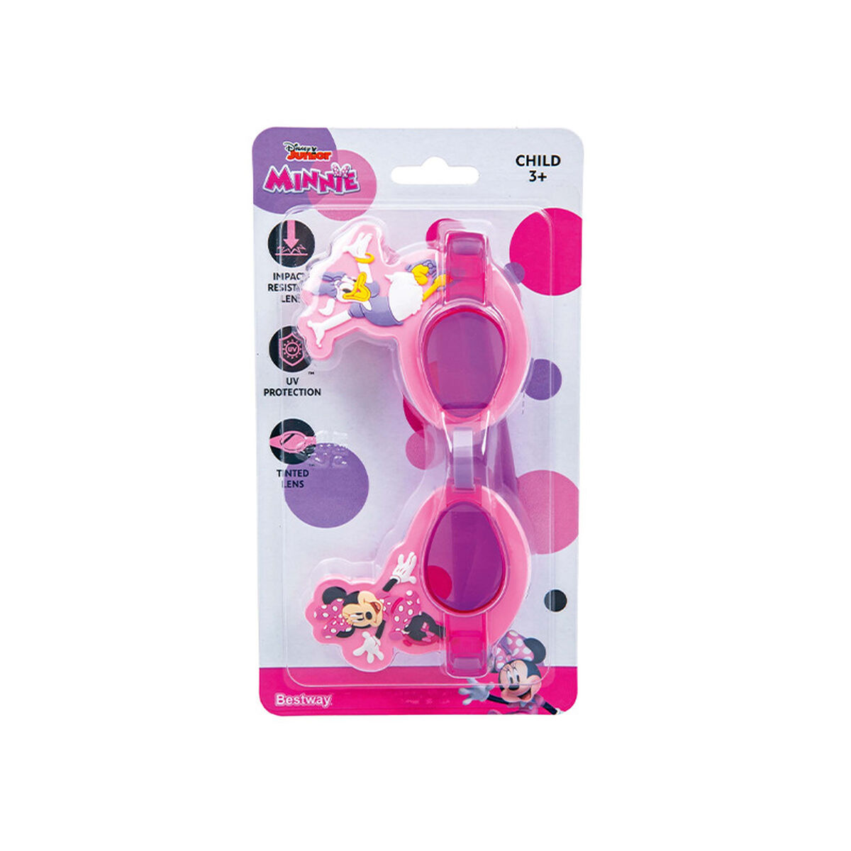 Children’s Swimming Goggles Bestway Pink Minnie Mouse
