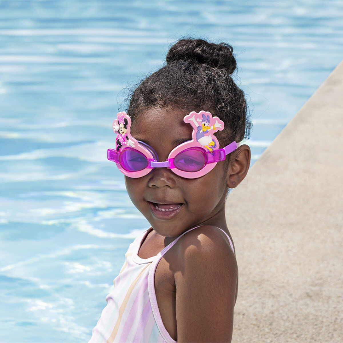Children’s Swimming Goggles Bestway Pink Minnie Mouse