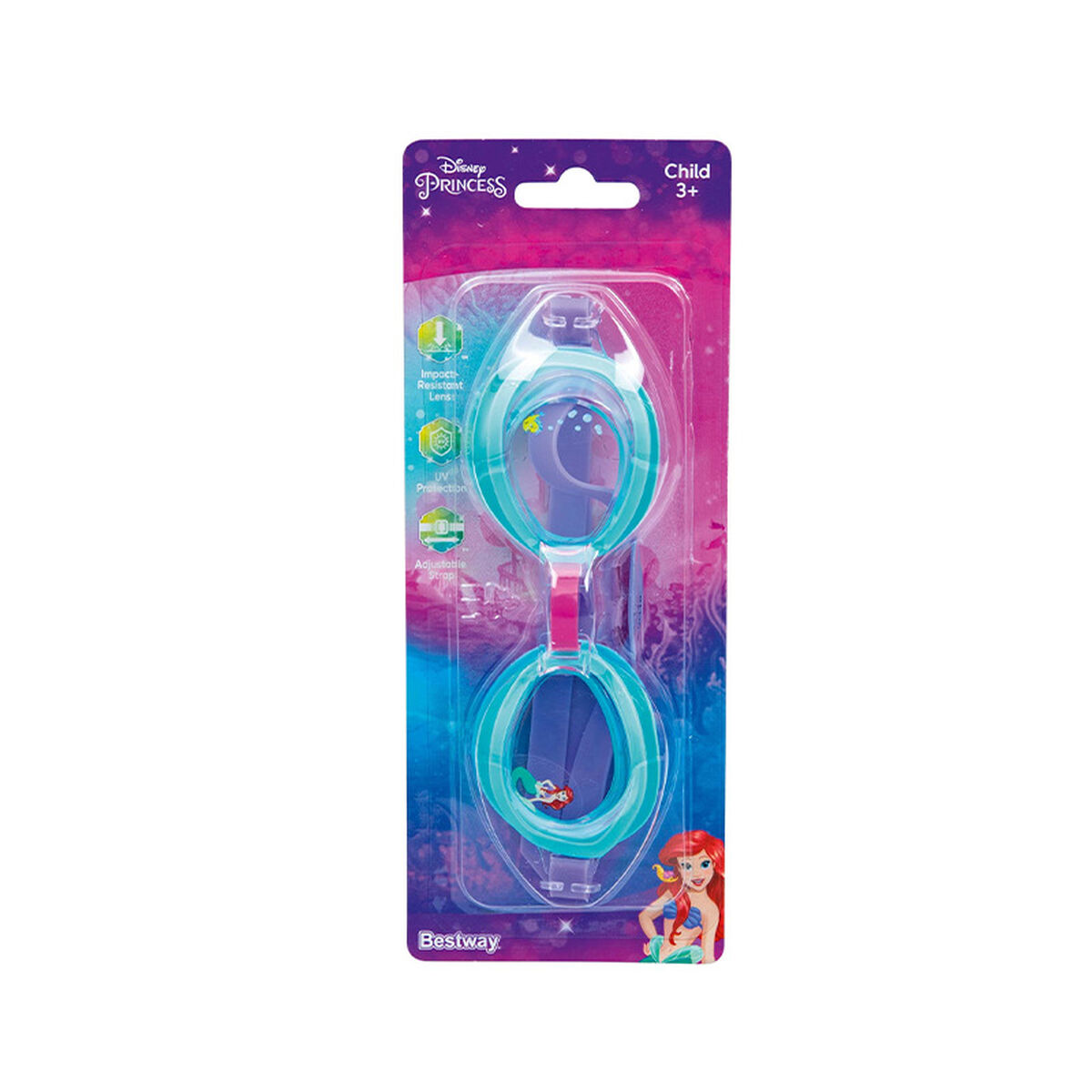 Children’s Swimming Goggles Bestway Blue (1 Unit)