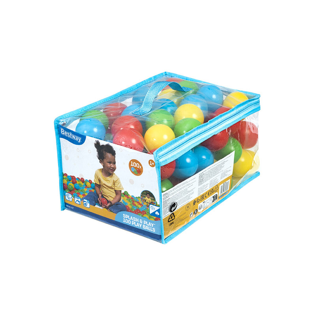 Balls Bestway 100 Pieces Balls Bestway 100 Pieces