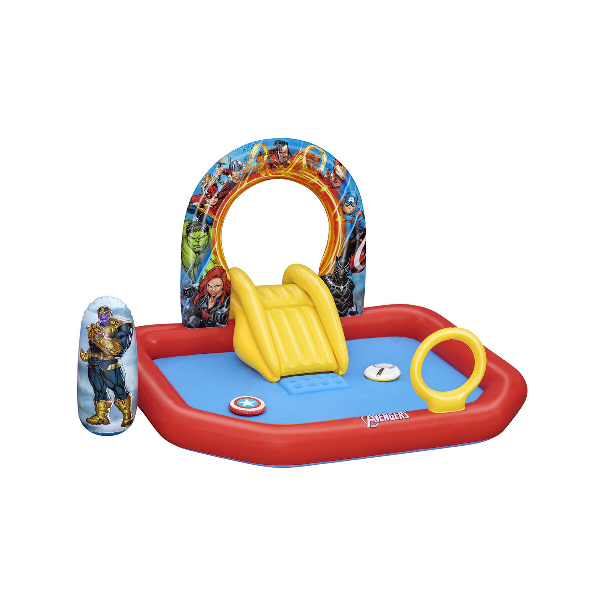Children’s pool Bestway The Avengers 211 x 198 x 125 cm Playground