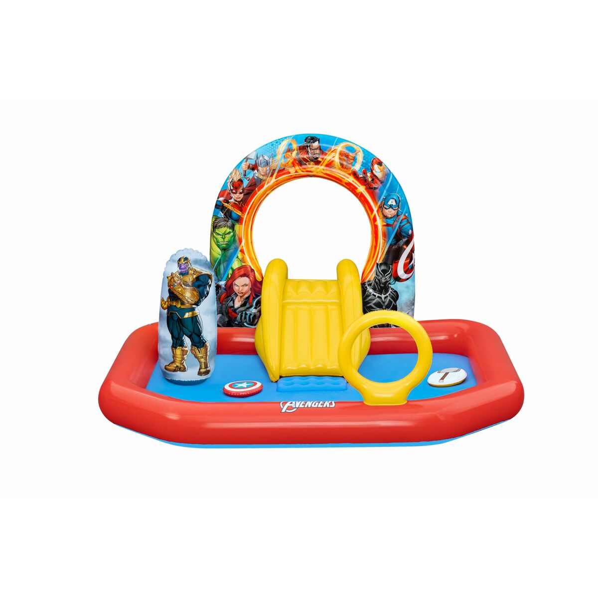 Children’s pool Bestway The Avengers 211 x 198 x 125 cm Playground