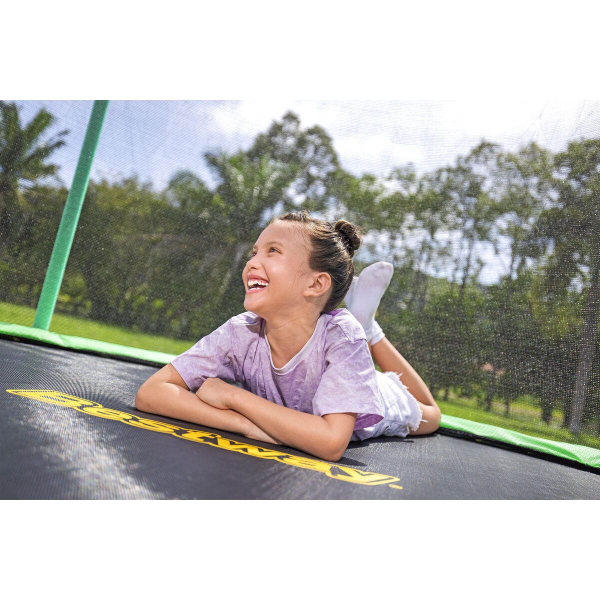 Bestway Kids Trampoline 244×220 cm +6 Years Garden 59102