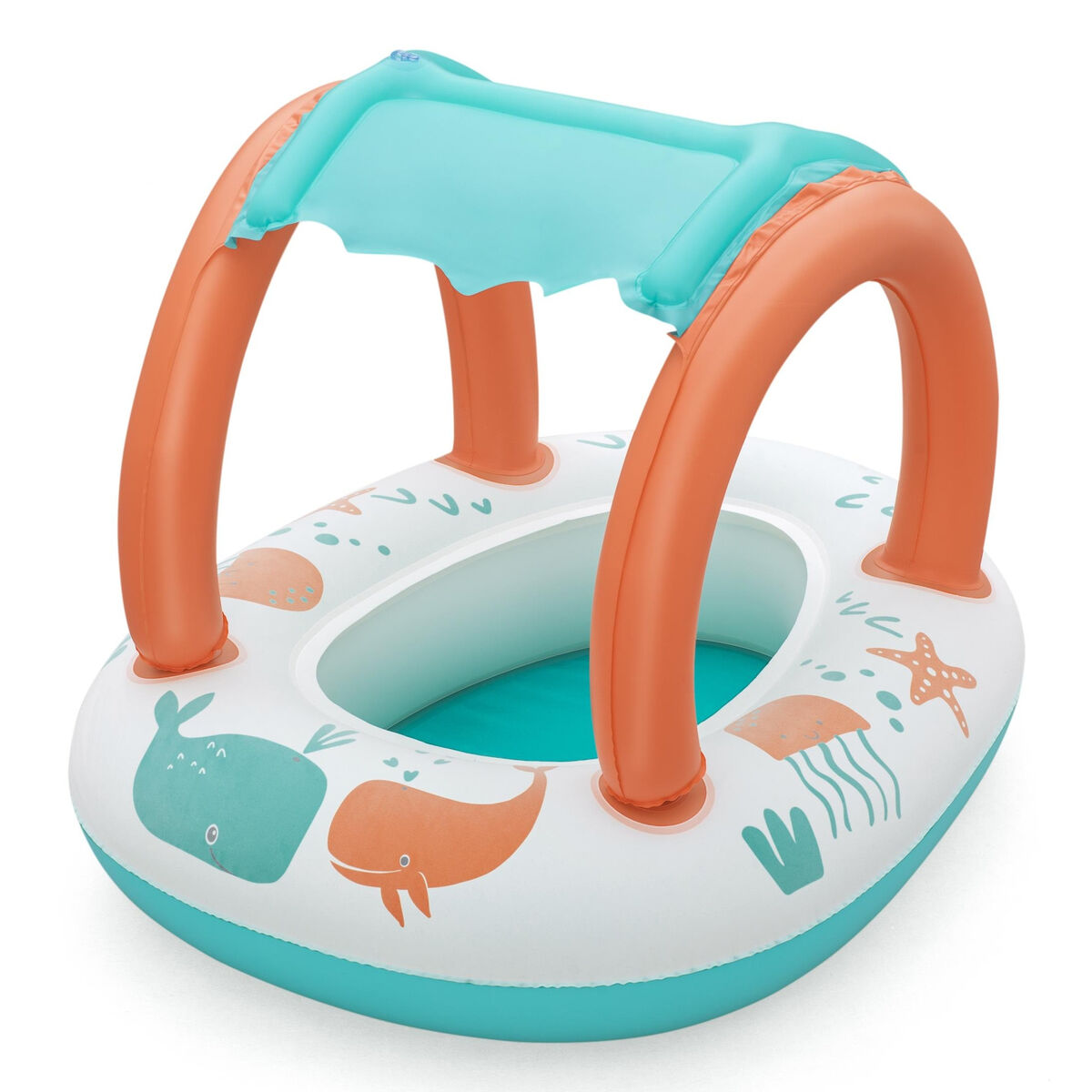 Bestway Inflatable Kids Boat Comfort 84×67 cm +3 Years Beach Pool 34203