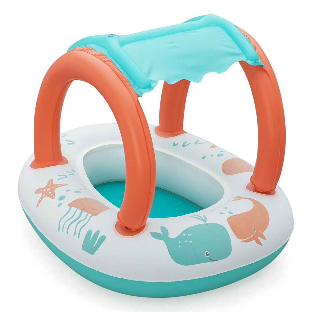 Bestway Inflatable Kids Boat Comfort 84×67 cm +3 Years Beach Pool 34203