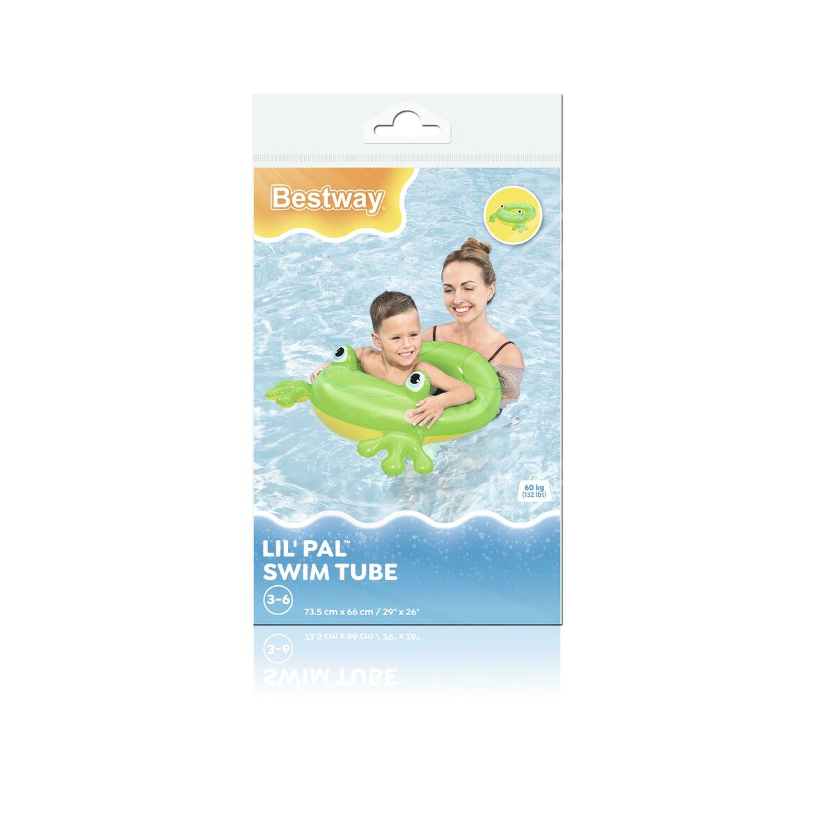 Bestway Inflatable Animal Float Assorted 64×60/68×66/73.5×66 cm 3-6 Years Beach Pool