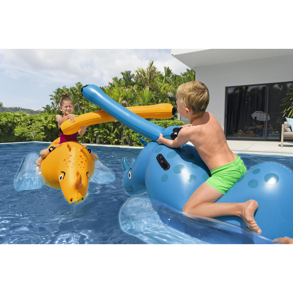 Bestway Inflatable Game Rhinoceros Fight 153×77 cm +3 Years Pool 41522