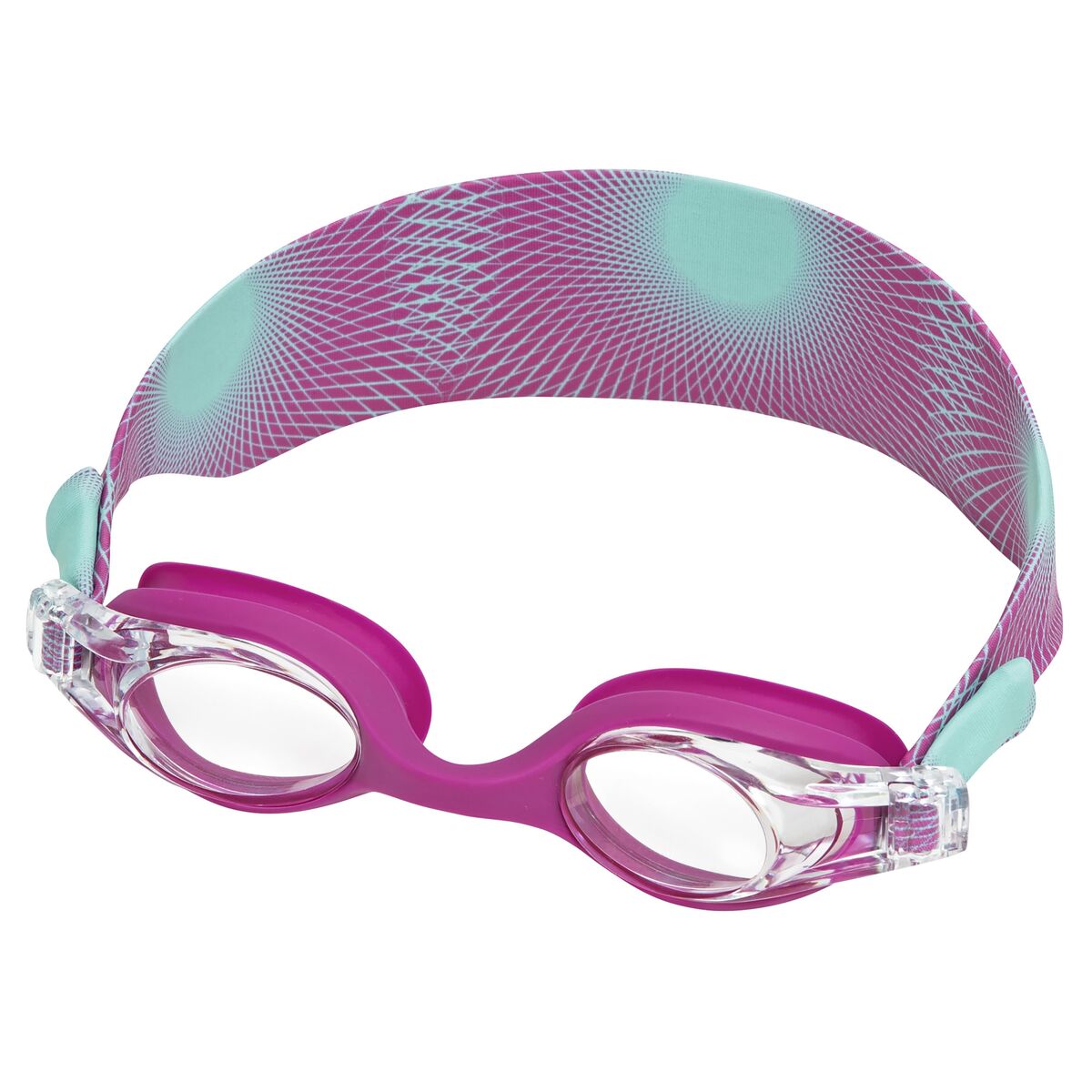Bestway Junior Swimming Goggles Silicone Strap Anti-Fog Assorted Colors 7+ Years 21177