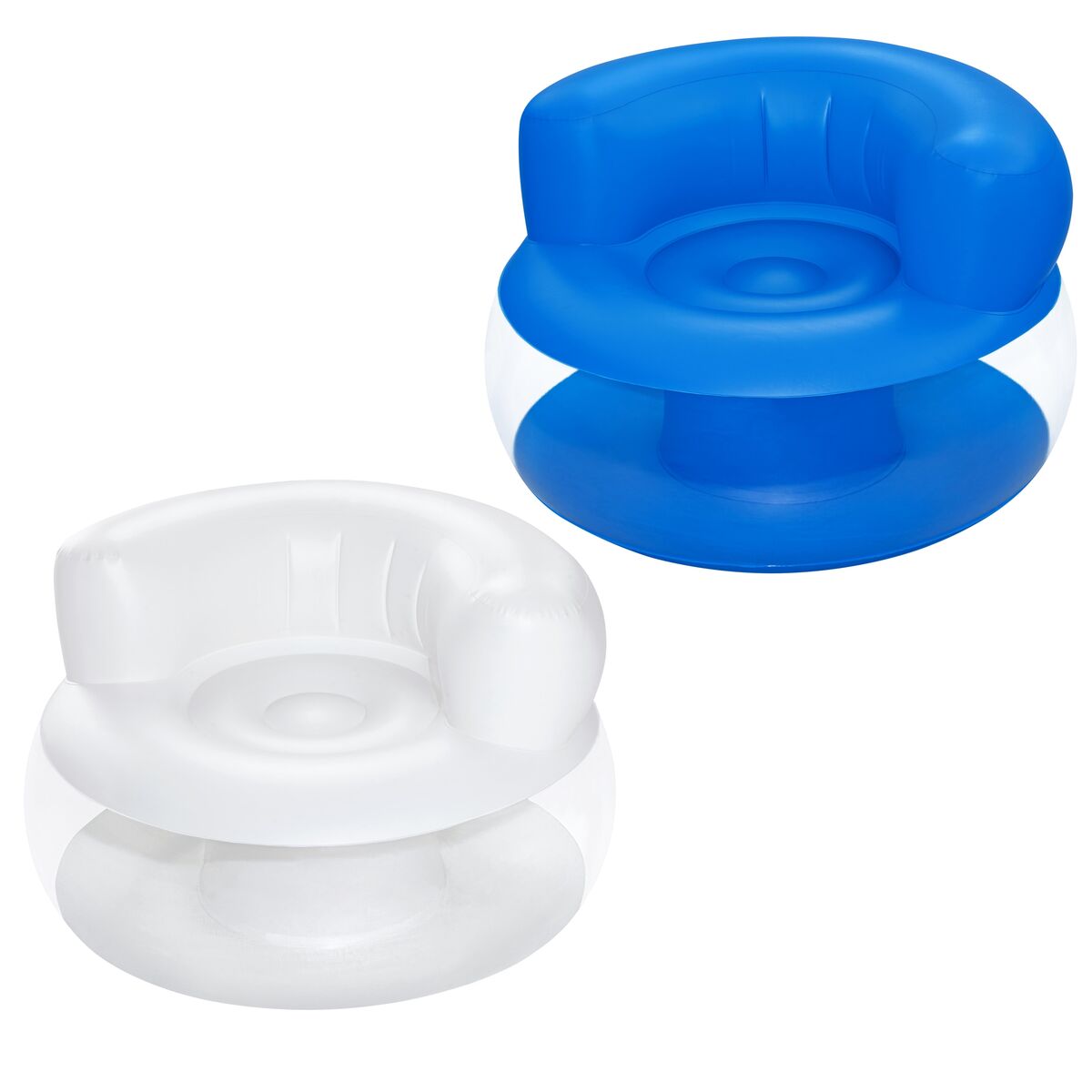 Bestway Inflatable Armchair Single Assorted Color 112x112x70 cm Indoor 75138 Bestway Inflatable Armchair Single Assorted Color 112x112x70 cm Indoor 75138