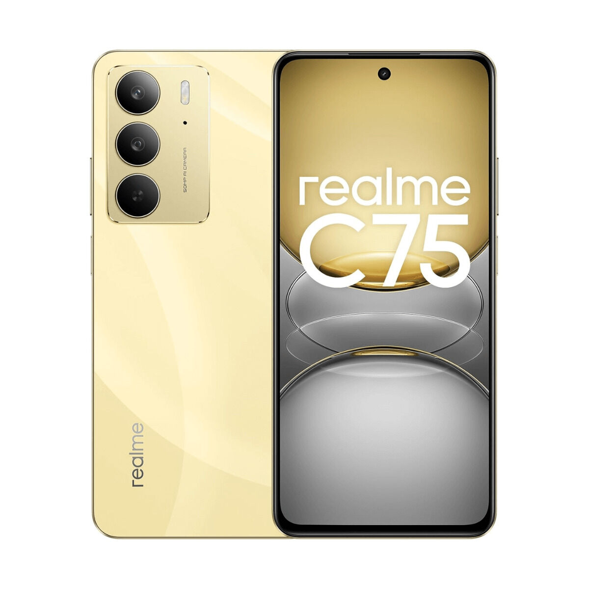 Smartphone Realme C75 6,72″ Octa Core 8 GB RAM 256 GB Gold