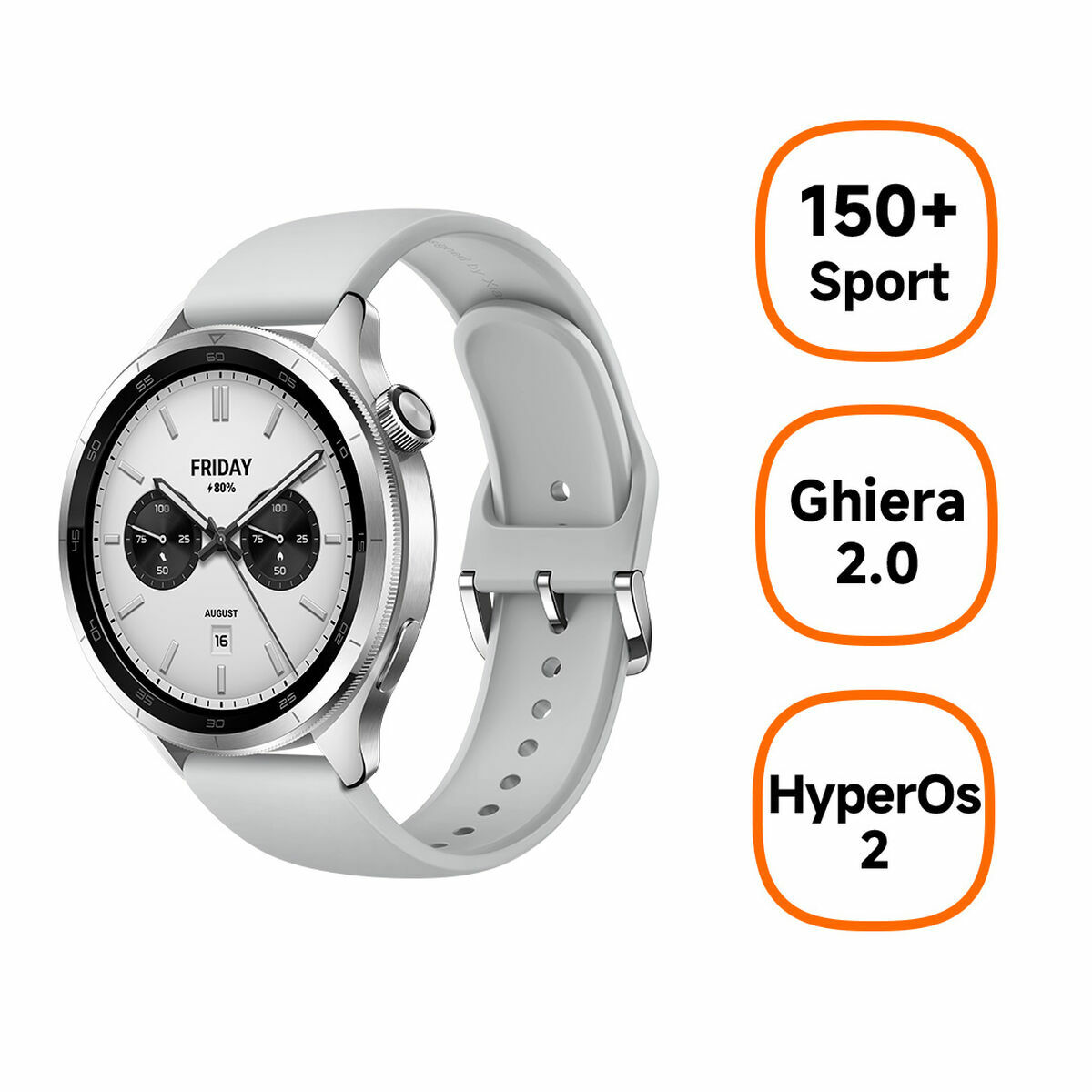 Smartwatch Xiaomi M2424W1 Silver 1,43″