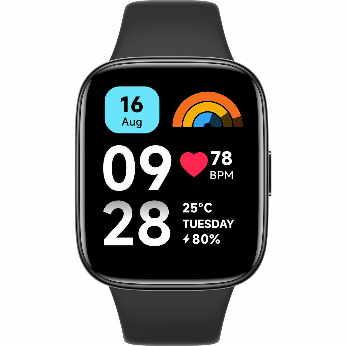 Smartwatch Xiaomi Redmi Watch 3 Active 46 mm Black 1,83″