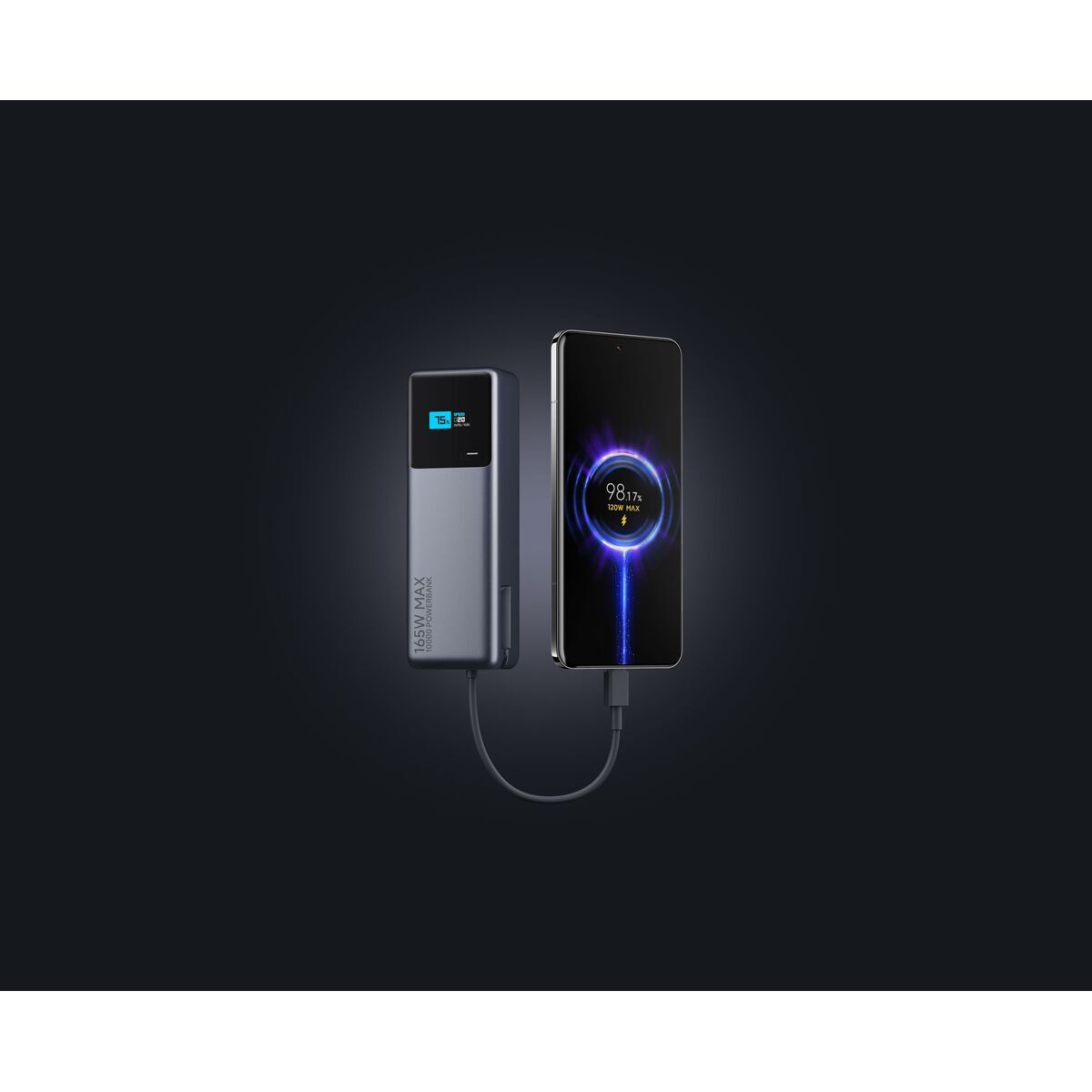 Powerbank Xiaomi Grey 10000 mAh 165 W