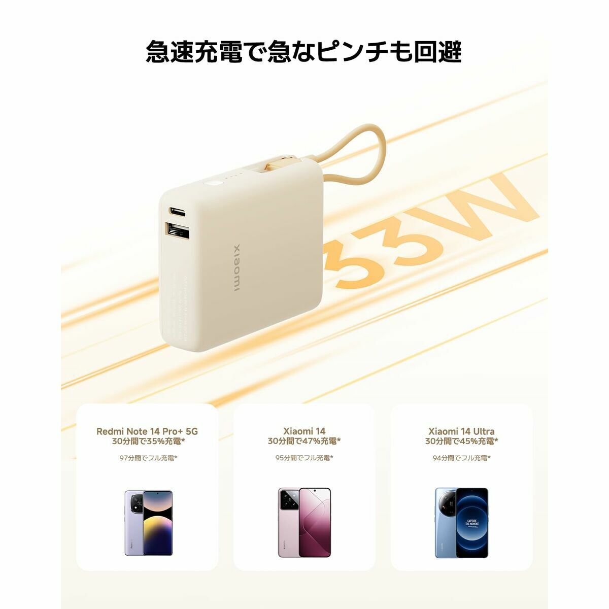 Powerbank Xiaomi BHR9333GL Beige 10000 mAh