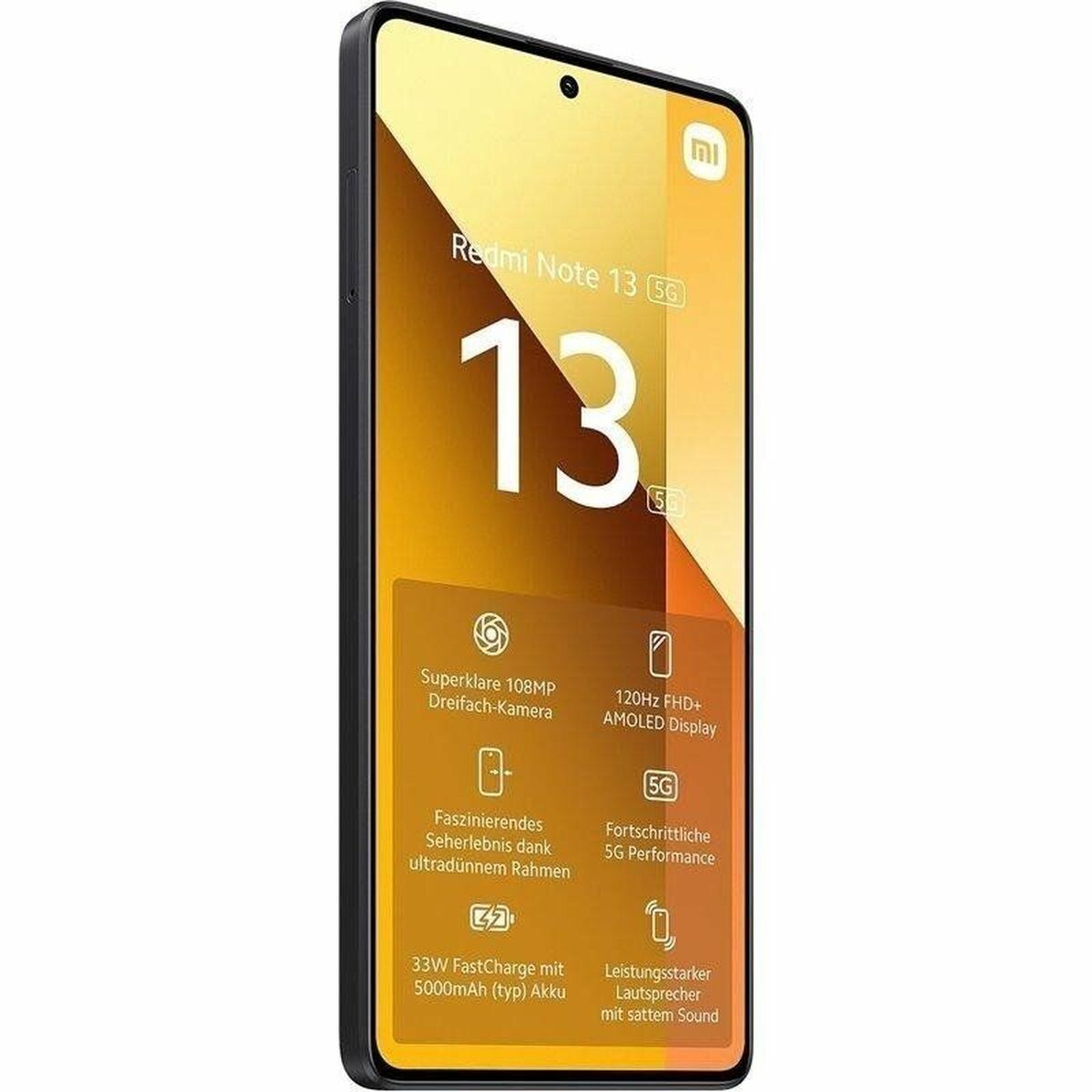 Smartphone Xiaomi Redmi Note 13 NFC Octa Core 8 GB RAM 256 GB Black