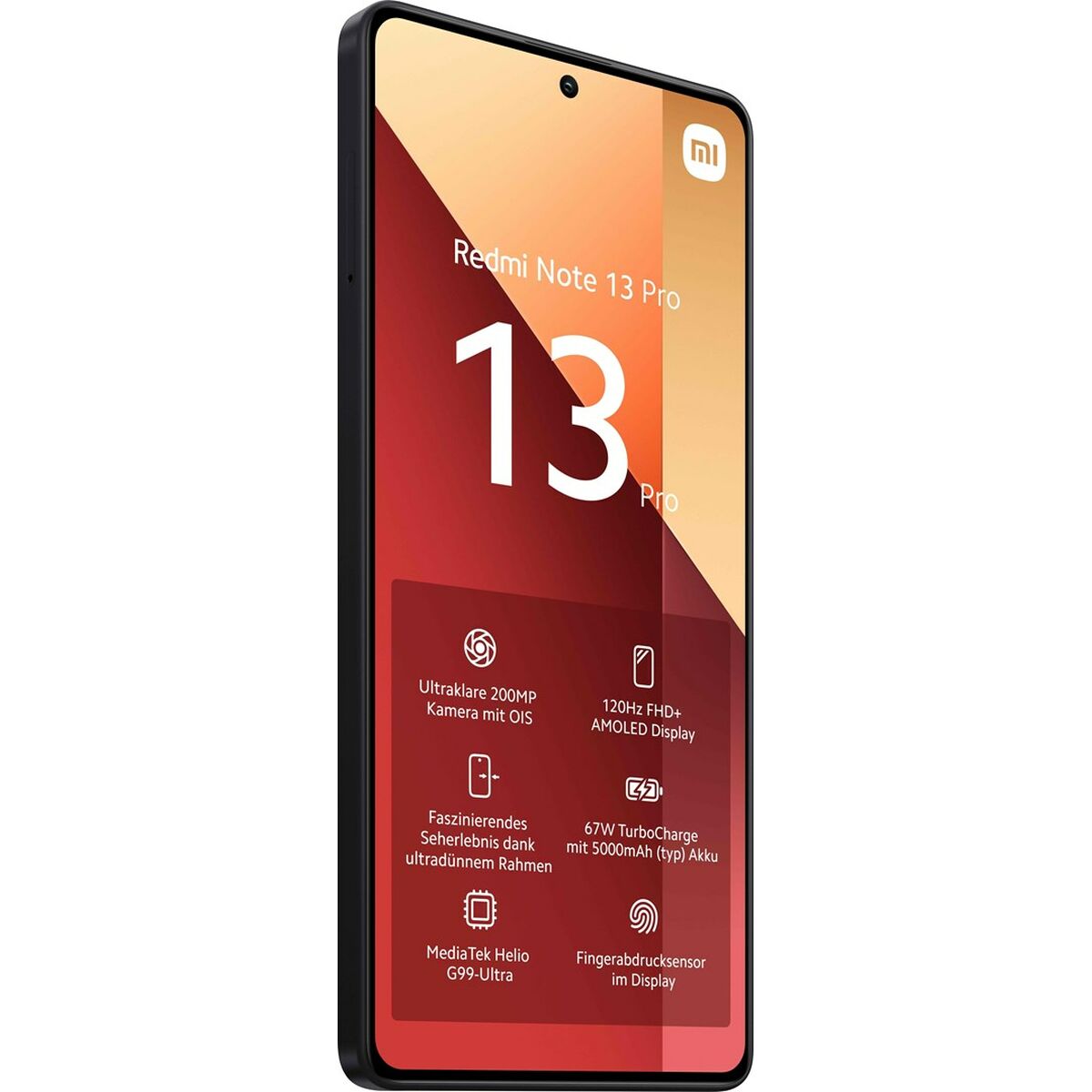 Smartphone Xiaomi Redmi Note 13 Pro 6,67″ 8 GB RAM 256 GB Black