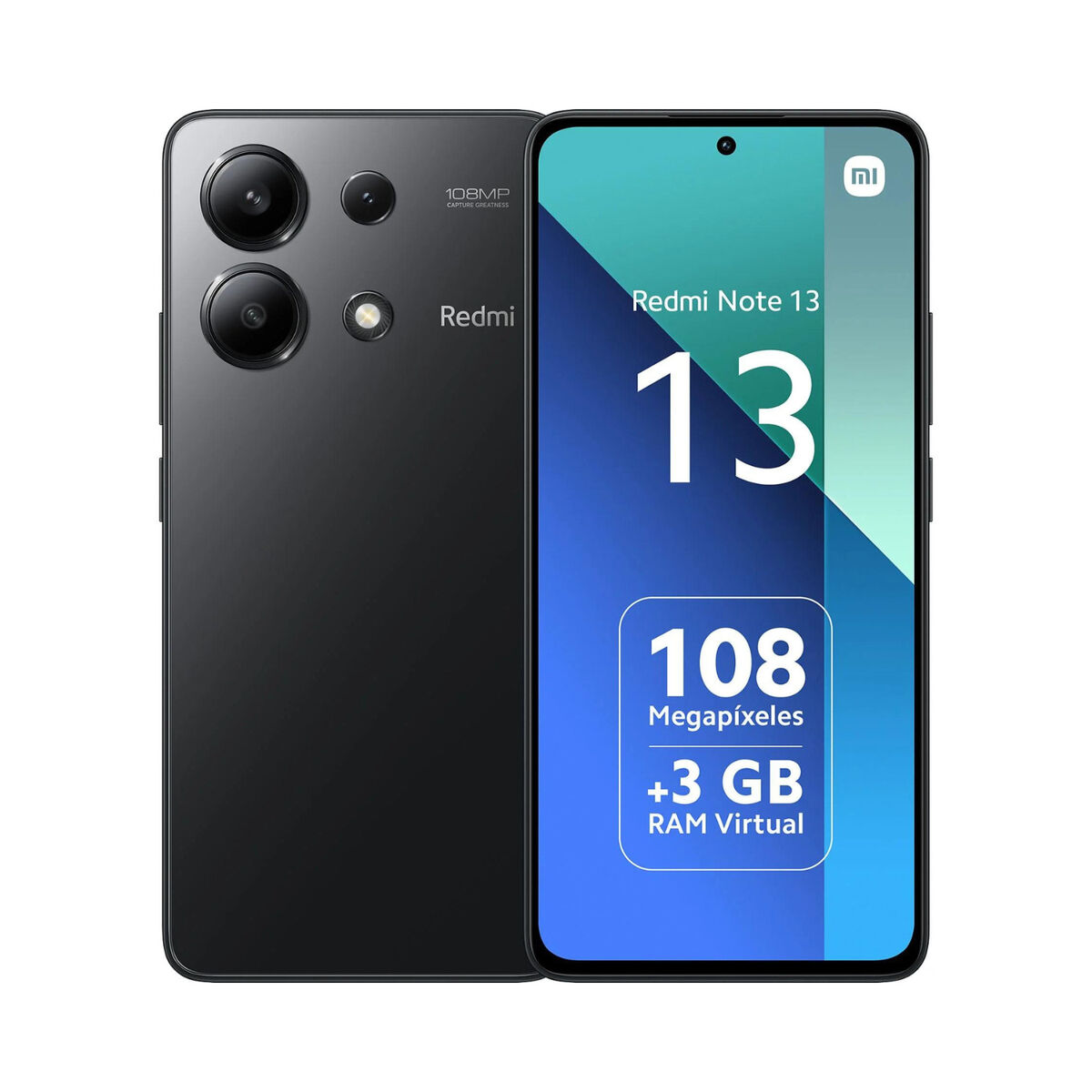 Smartphone Xiaomi Redmi Note 13 4G 6,4″ 6 GB RAM 128 GB Black QUALCOMM SNAPDRAGON 685